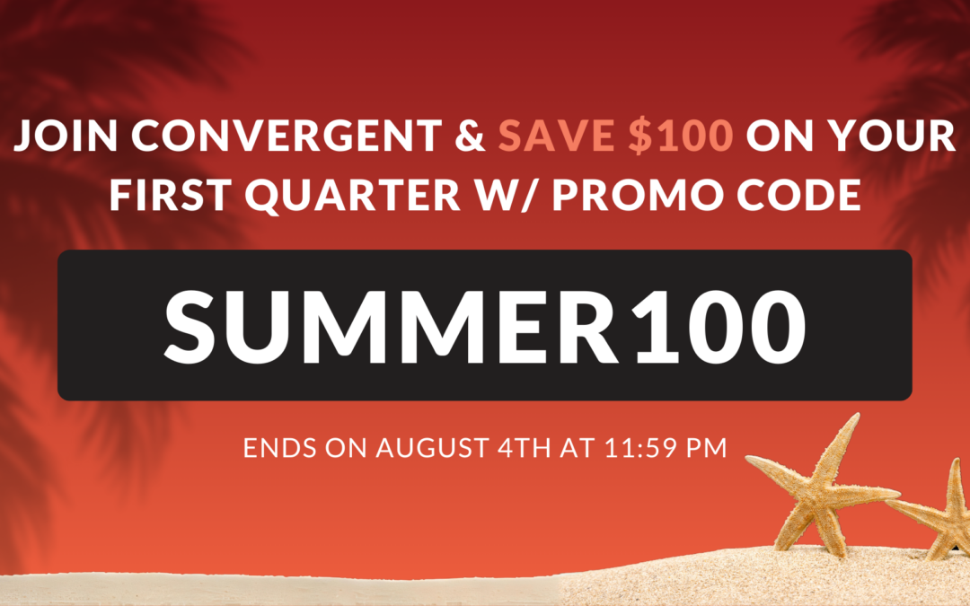 Summer Membership Promo – Save $100 on Your First Quarter!